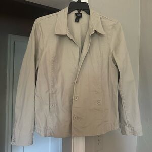 Eileen Fisher Organic Cotton Jacket
Women's. 
Stone Beige